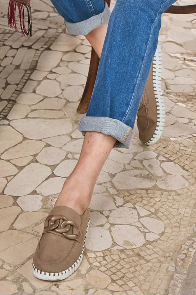 Women Ilse Jacobsen Tulip Loafer Sneakers Falcon Soft Surroundings Shoes