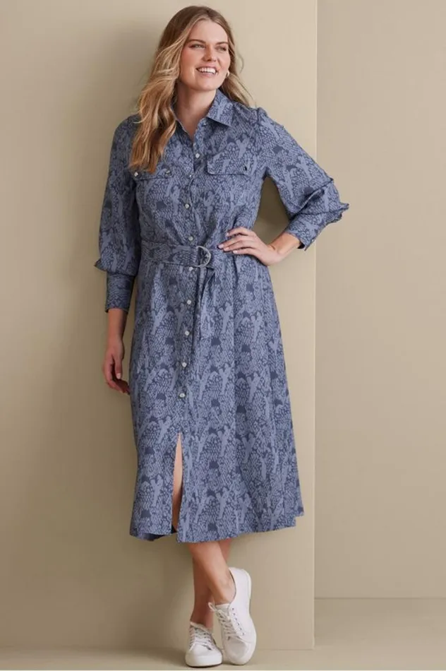 Women Irina Dress Nightshadow Blue Soft Surroundings Dresses