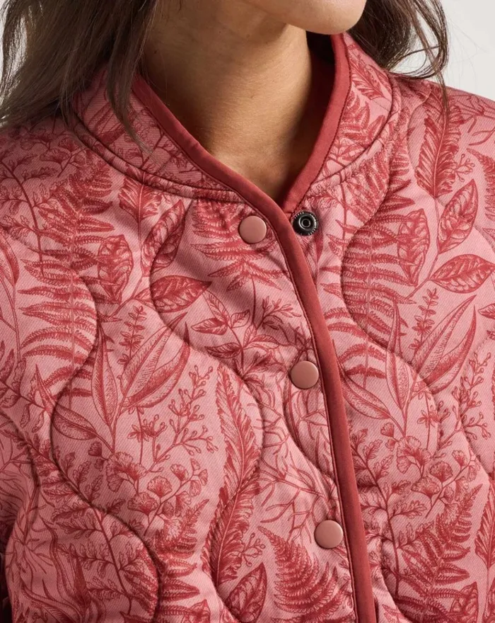 Women Jackets TravisMathew WORTH A SHOT JACKET Brick Dust