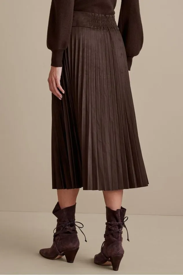 Women Lavina Faux Suede Skirt Dark Brown Soft Surroundings Skirts Women Lavina Faux Suede Skirt Dark Brown Soft Surroundings Skirts