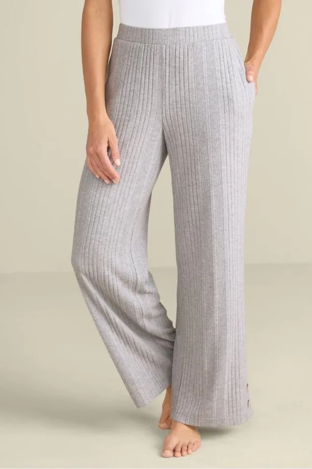 Women Loungy Lover Pants Heather Grey Soft Surroundings Pants