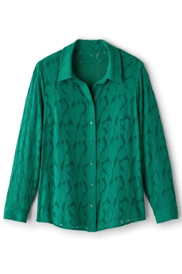 Women Matine Jacquard Tunic and Cami Evergreen Soft Surroundings Tops Women Matine Jacquard Tunic and Cami Evergreen Soft Surroundings Tops