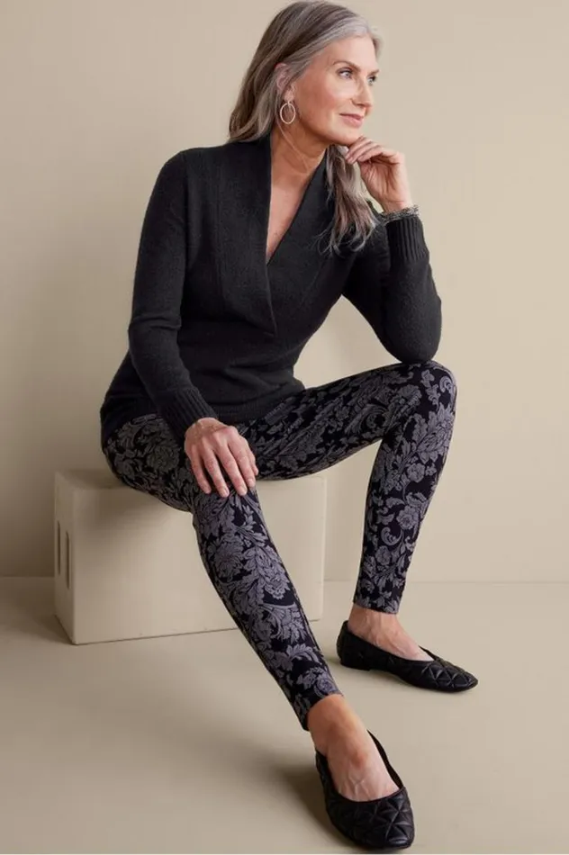 Women Meera Sweater Black Soft Surroundings Tops Women Meera Sweater Black Soft Surroundings Tops