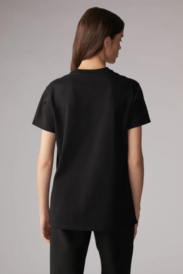WomenMen Fiorucci Unisex Tile Graphic TShirt Black Black WomenMen Fiorucci Unisex Tile Graphic TShirt Black Black