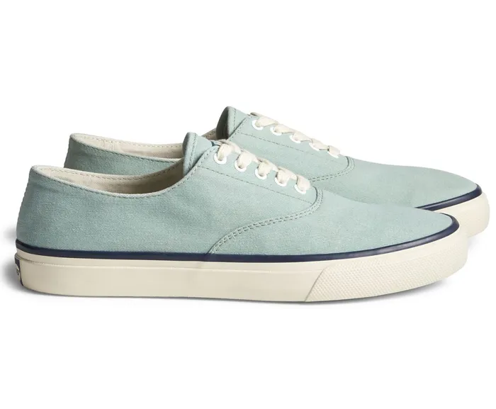 WomenMen Unisex Cloud CVO Deck Sneaker Granite Green Sperry Sneakers