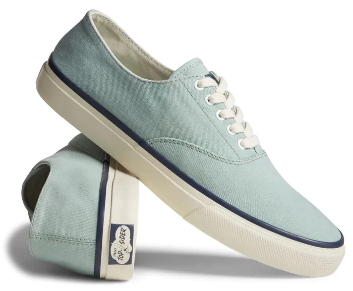 WomenMen Unisex Cloud CVO Deck Sneaker Granite Green Sperry Sneakers
