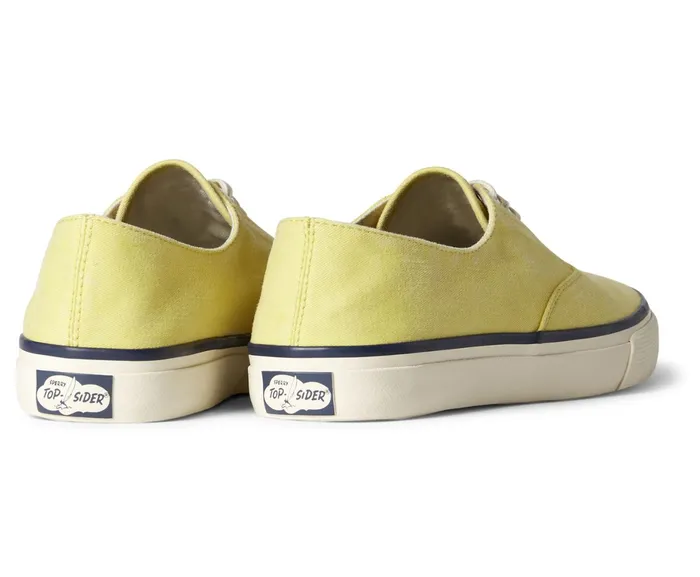 WomenMen Unisex Cloud CVO Deck Sneaker Vintage Yellow Sperry Sneakers
