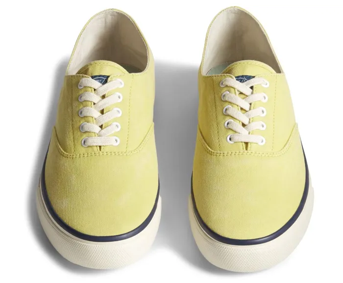 WomenMen Unisex Cloud CVO Deck Sneaker Vintage Yellow Sperry Sneakers