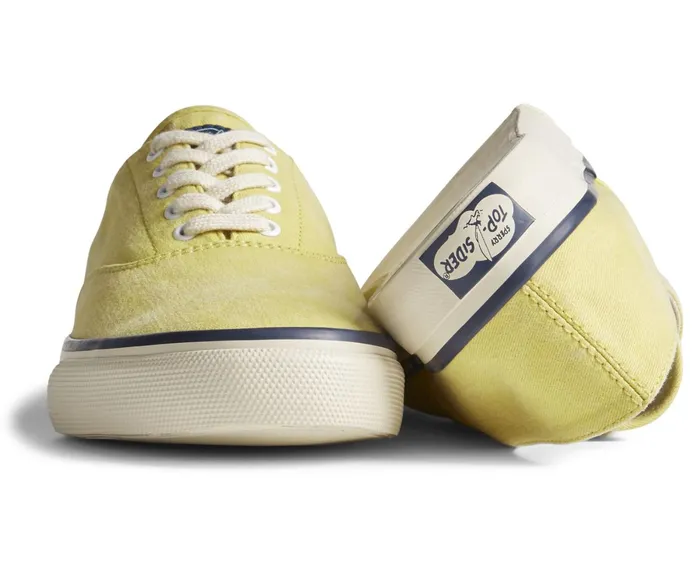 WomenMen Unisex Cloud CVO Deck Sneaker Vintage Yellow Sperry Sneakers