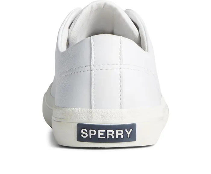 WomenMen Unisex Striper II LLT Leather Sneaker White Sperry Sneakers