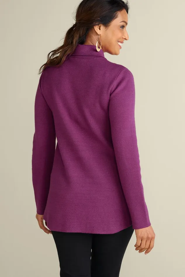 Women Meria Zip Cardi Brunnera Blue Soft Surroundings Tops Women Meria Zip Cardi Brunnera Blue Soft Surroundings Tops