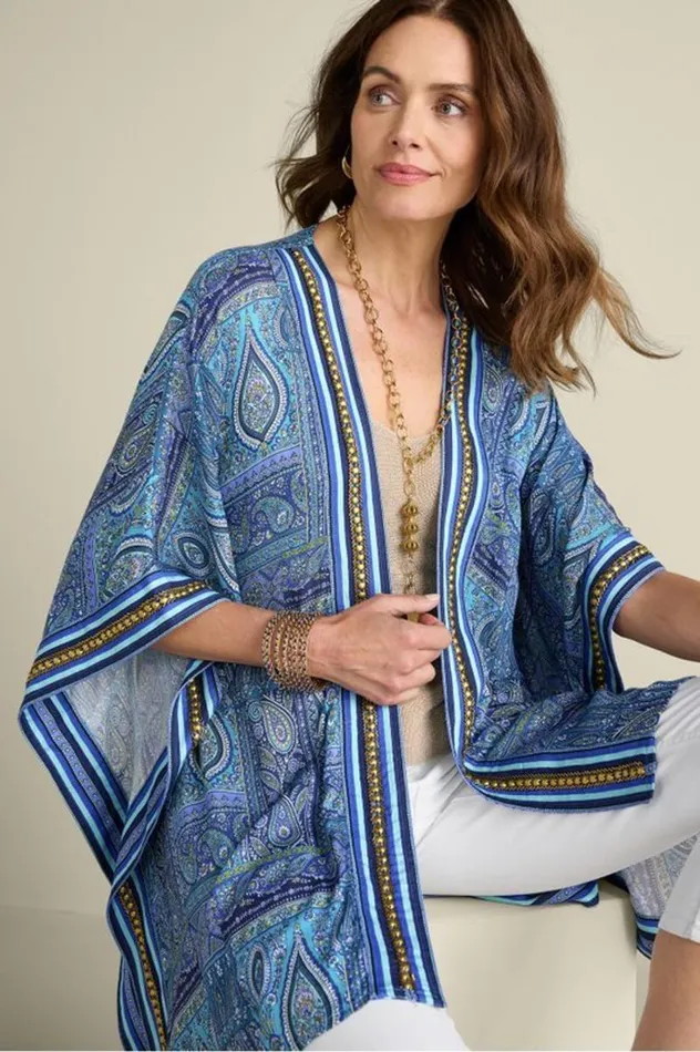 Women Miravelle Kimono Azores Scarf Soft Surroundings Toppers Women Miravelle Kimono Azores Scarf Soft Surroundings Toppers