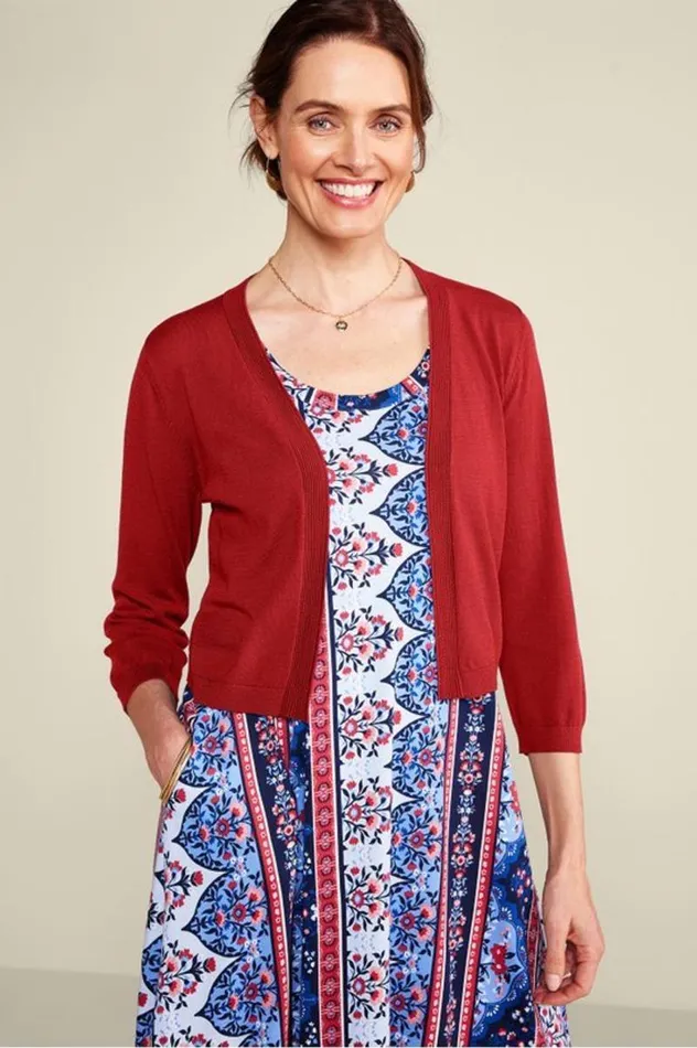 Women Natalia Cardi White Soft Surroundings Tops Women Natalia Cardi White Soft Surroundings Tops