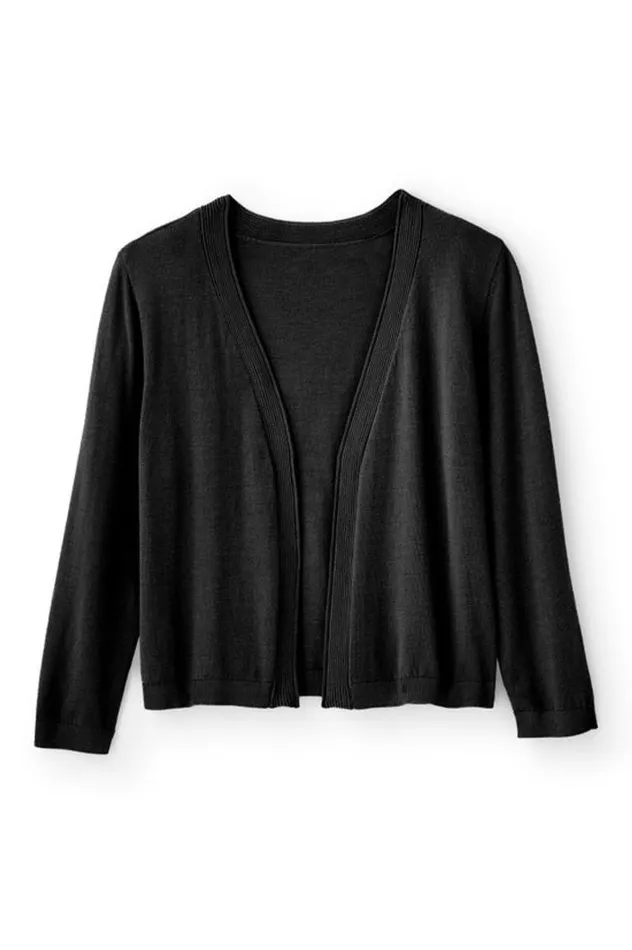 Women Natalia Cardi White Soft Surroundings Tops Women Natalia Cardi White Soft Surroundings Tops
