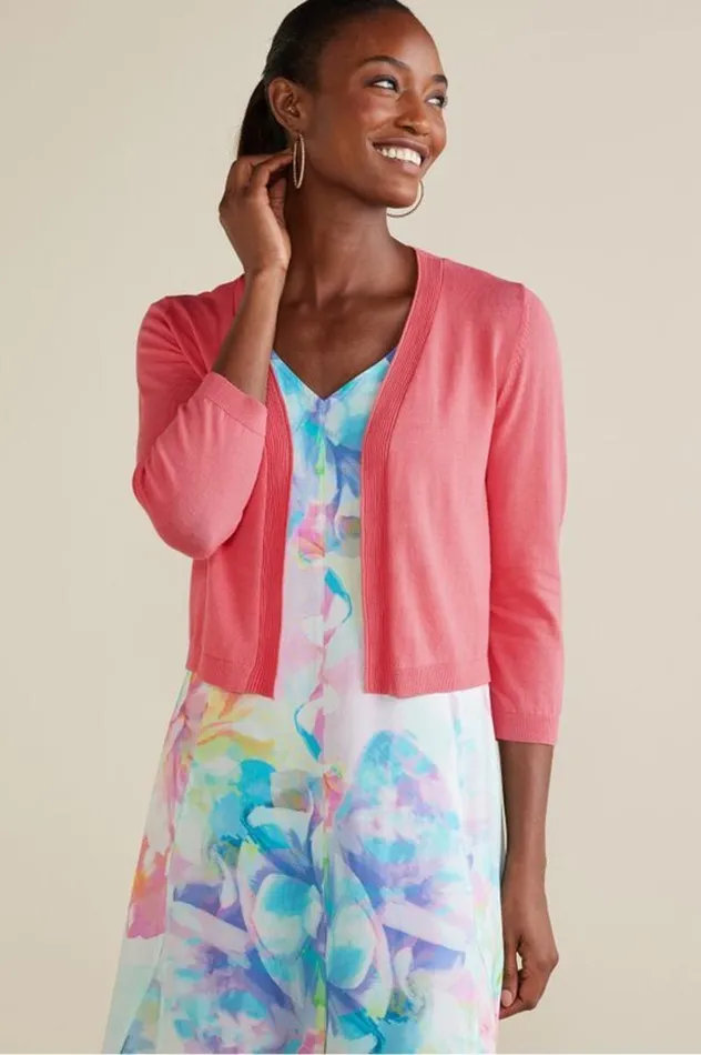 Women Natalia Cardi White Soft Surroundings Tops Women Natalia Cardi White Soft Surroundings Tops