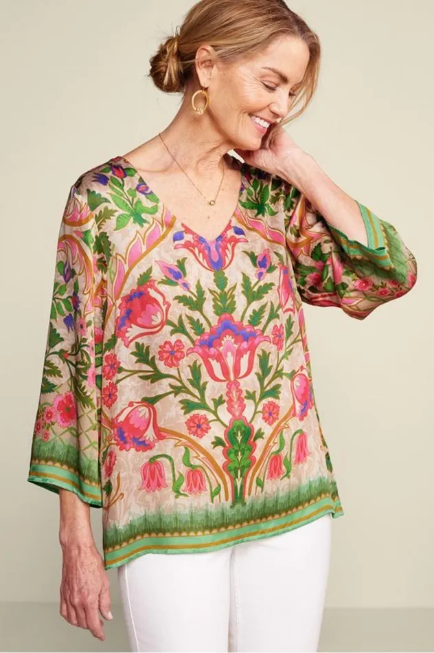 Women Neriah Top Kyra Scarf Soft Surroundings Tops