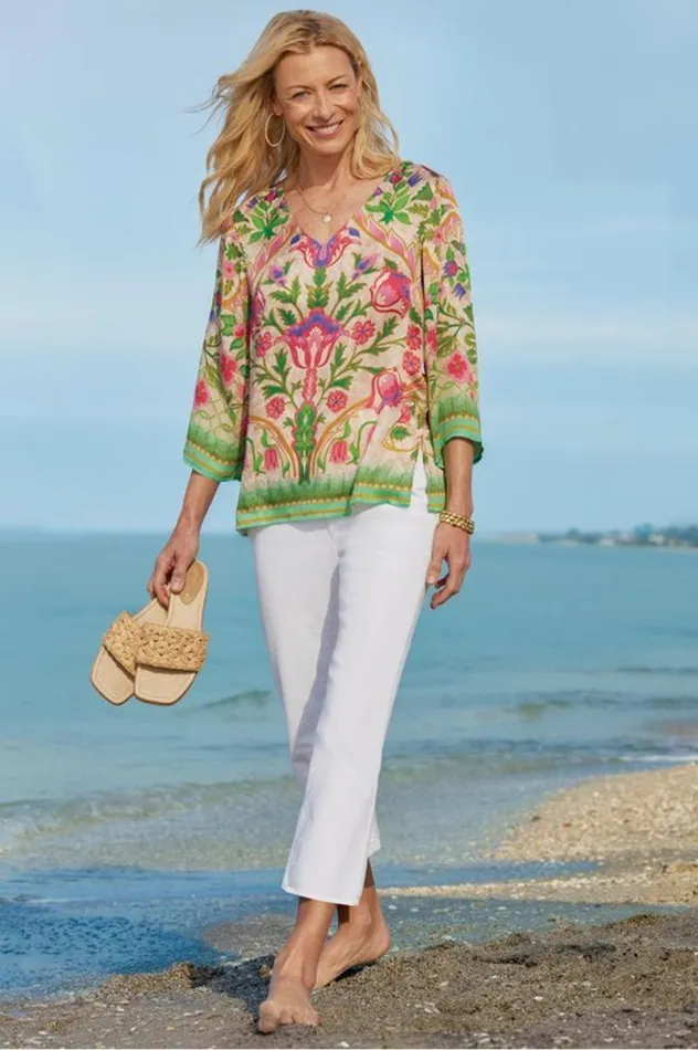 Women Neriah Top Kyra Scarf Soft Surroundings Tops Women Neriah Top Kyra Scarf Soft Surroundings Tops