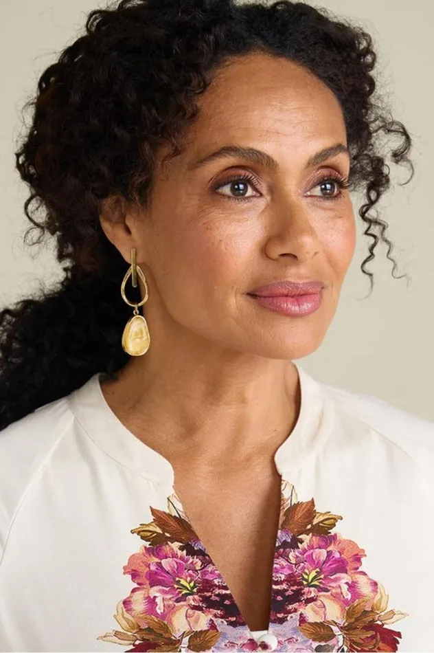 Women Ora Drop Earrings Goldenrod Soft Surroundings Jewelry Women Ora Drop Earrings Goldenrod Soft Surroundings Jewelry