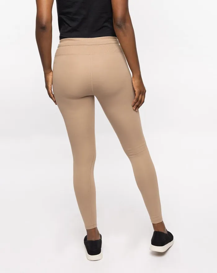 Women Pants TravisMathew BEYOND THE COAST PONTE PANT Natural