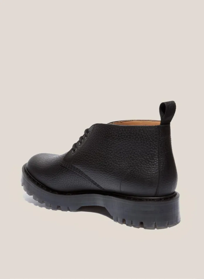 Womens Footwear YMC Solovair X Leather Chukka Boots Black