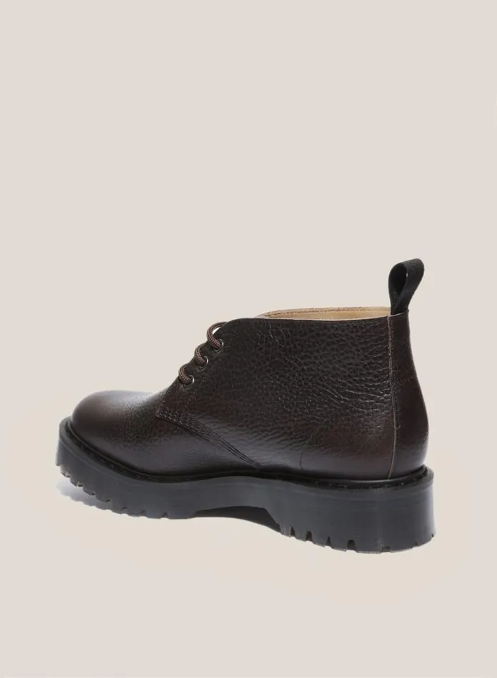 Womens Footwear YMC Solovair X Leather Chukka Boots Brown