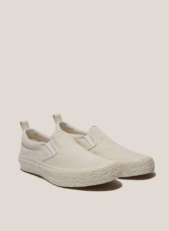 Womens Footwear YMC Vulcanised Slip On Sneakers Off White
