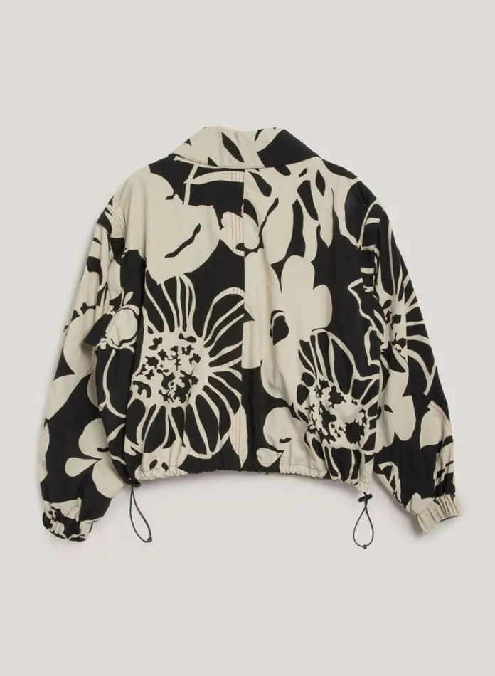 Womens Outerwear YMC Heath Bomber Jacket Black Multi