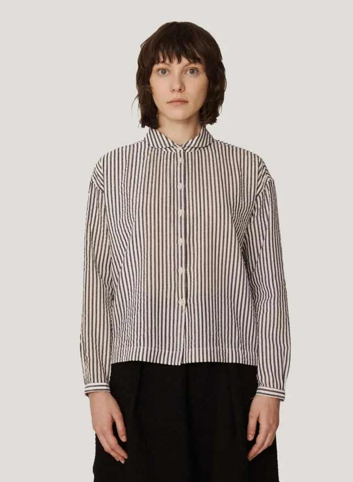 Womens Shirts YMC Marianne Cotton Stripe Shirt Multi