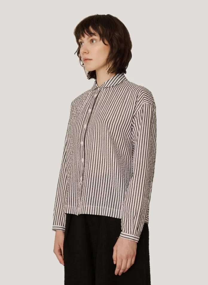 Womens Shirts YMC Marianne Cotton Stripe Shirt Multi