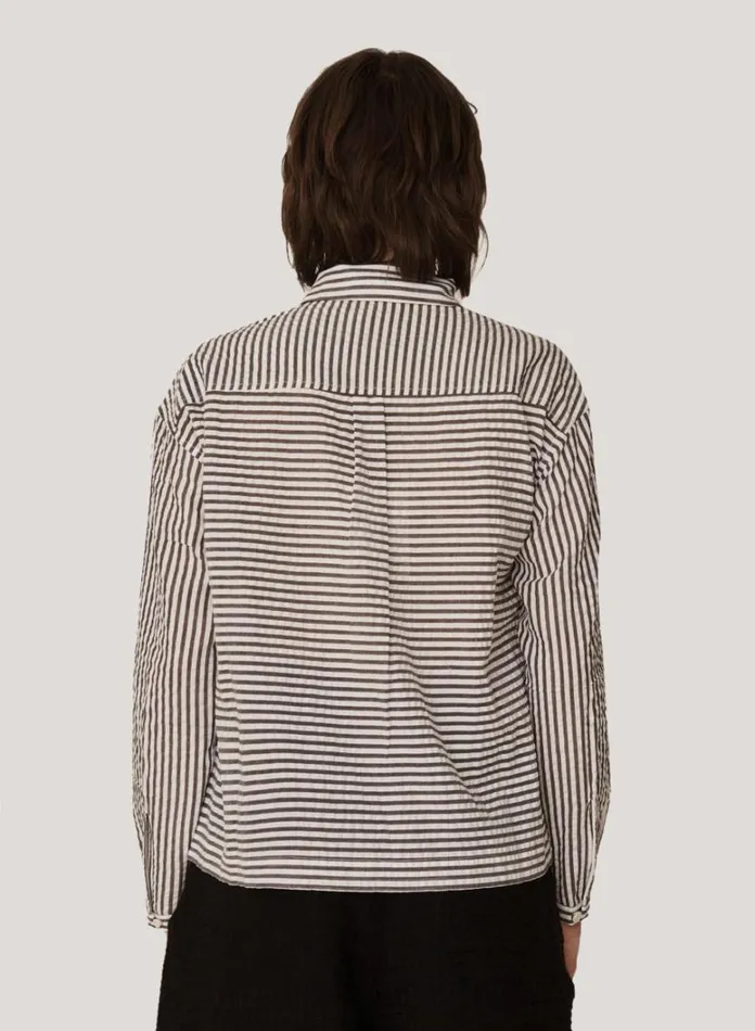 Womens Shirts YMC Marianne Cotton Stripe Shirt Multi