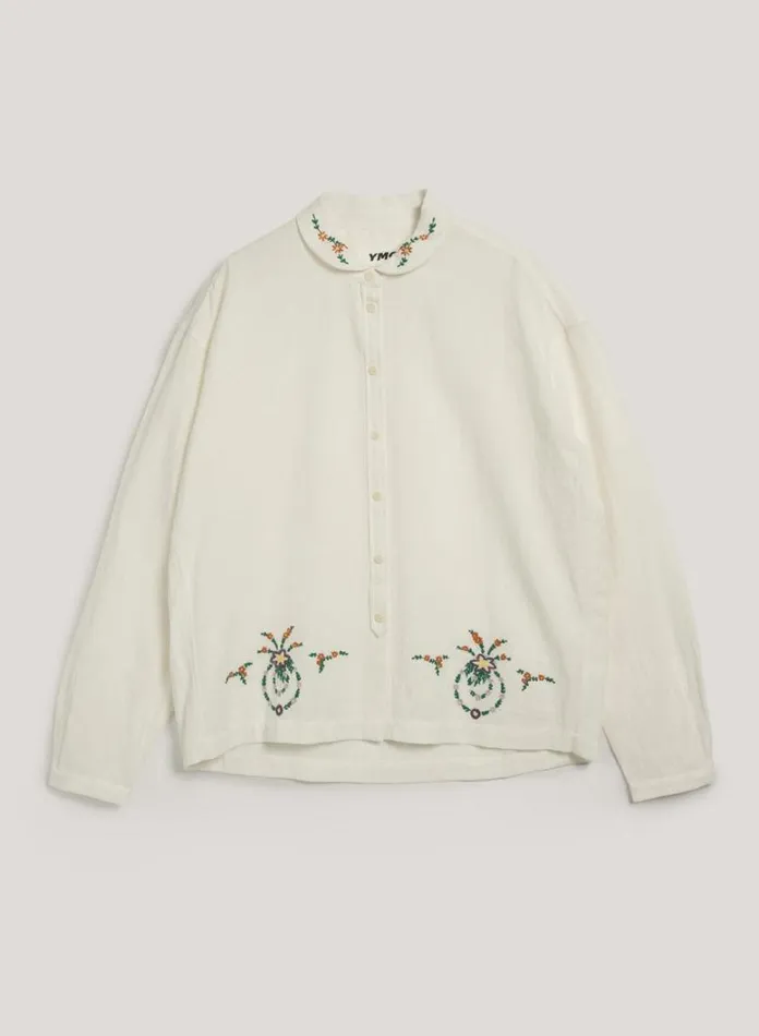 Womens Shirts YMC Marianne Shirt White
