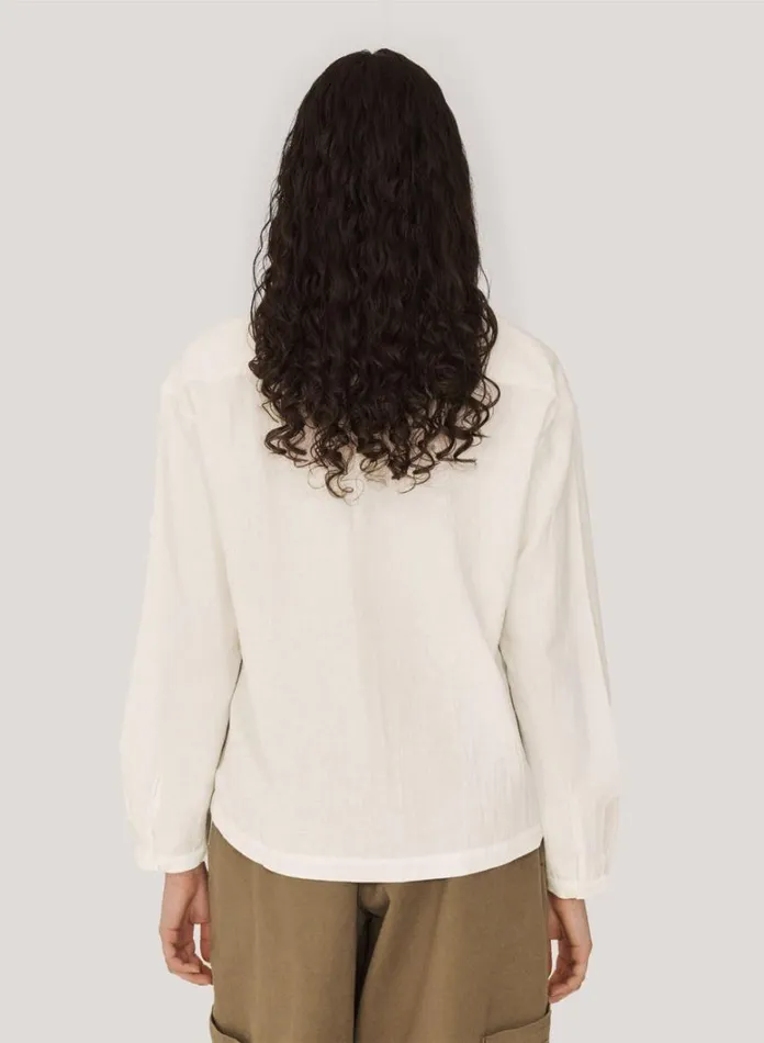 Womens Shirts YMC Marianne Shirt White