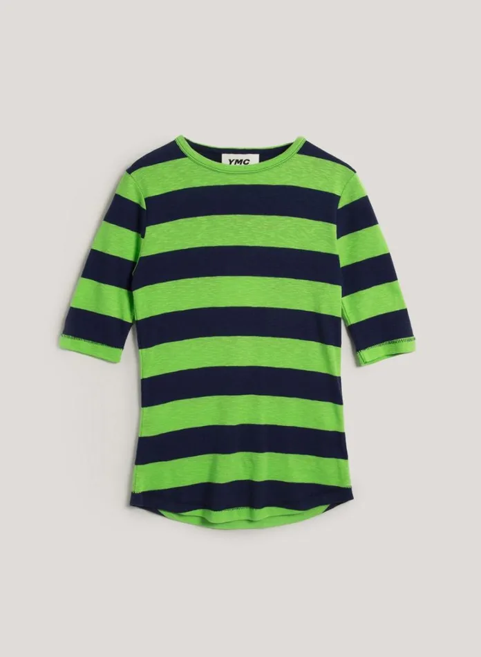 Womens TShirts YMC Charlotte Top Green Multi