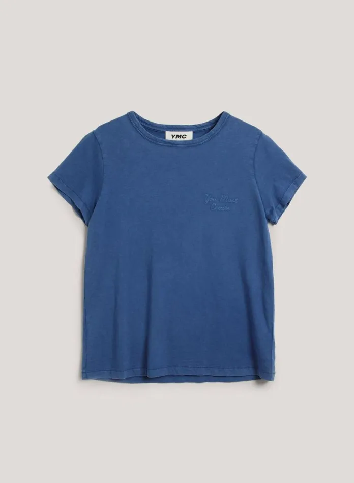 Womens TShirts YMC Day T Shirt Blue