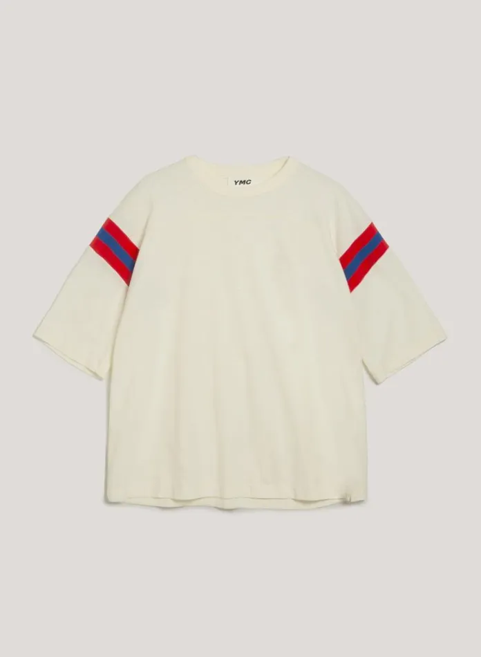 Womens TShirts YMC Skate T Shirt White