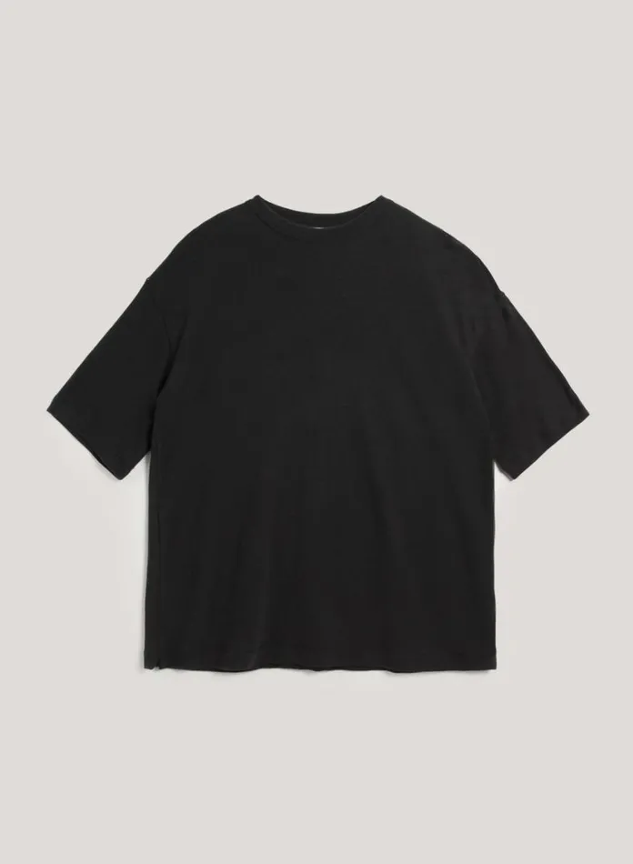 Womens TShirts YMC Triple T Shirt Black