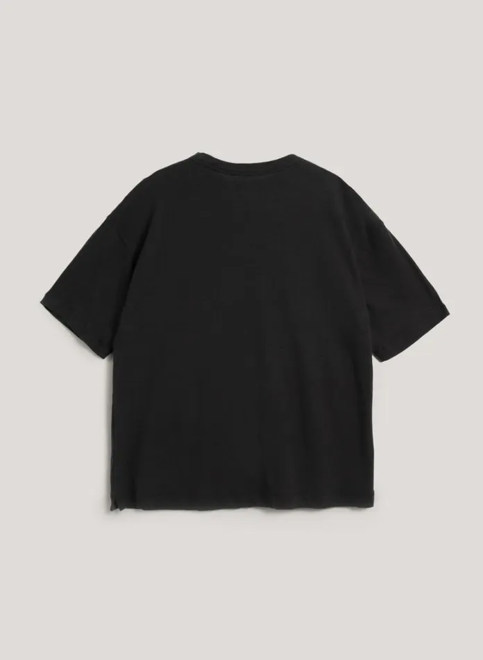 Womens TShirts YMC Triple T Shirt Black