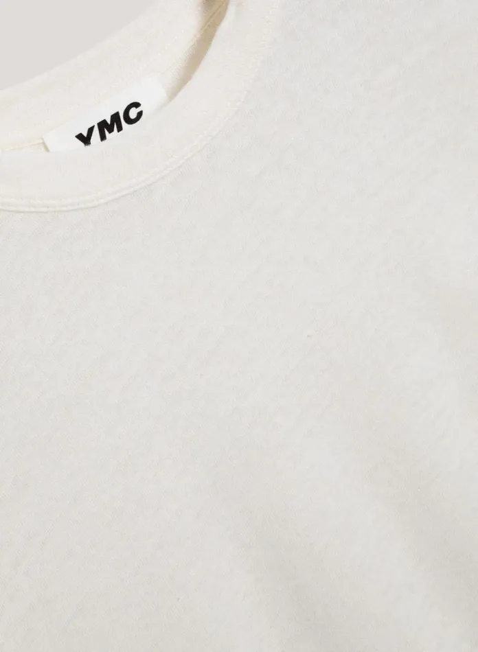 Womens TShirts YMC Triple T Shirt White