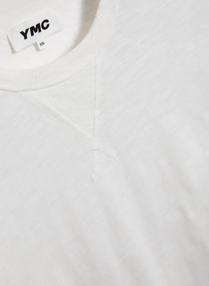Womens TShirts YMC Wilson T Shirt White