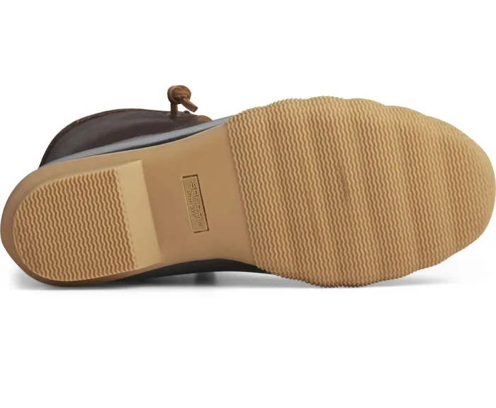 Women Saltwater Duck Boot Tan Dark Brown Sperry Boots Women Saltwater Duck Boot Tan Dark Brown Sperry Boots