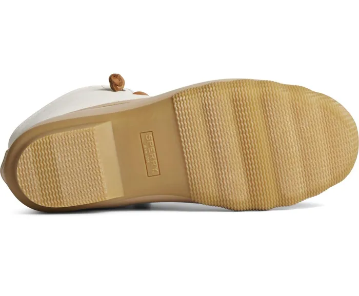 Women Saltwater Mainsail Leather Duck Boot Cream Sperry Rain and Duck Boots Women Saltwater Mainsail Leather Duck Boot Cream Sperry Rain and Duck Boots