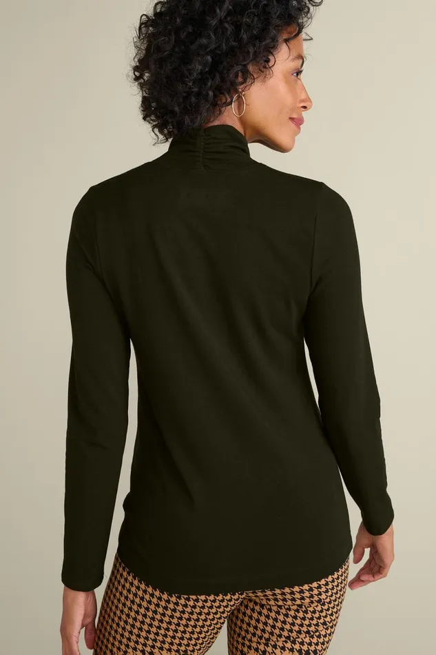 Women Sandie Knit Turtleneck Rosebud Soft Surroundings Tops Women Sandie Knit Turtleneck Rosebud Soft Surroundings Tops