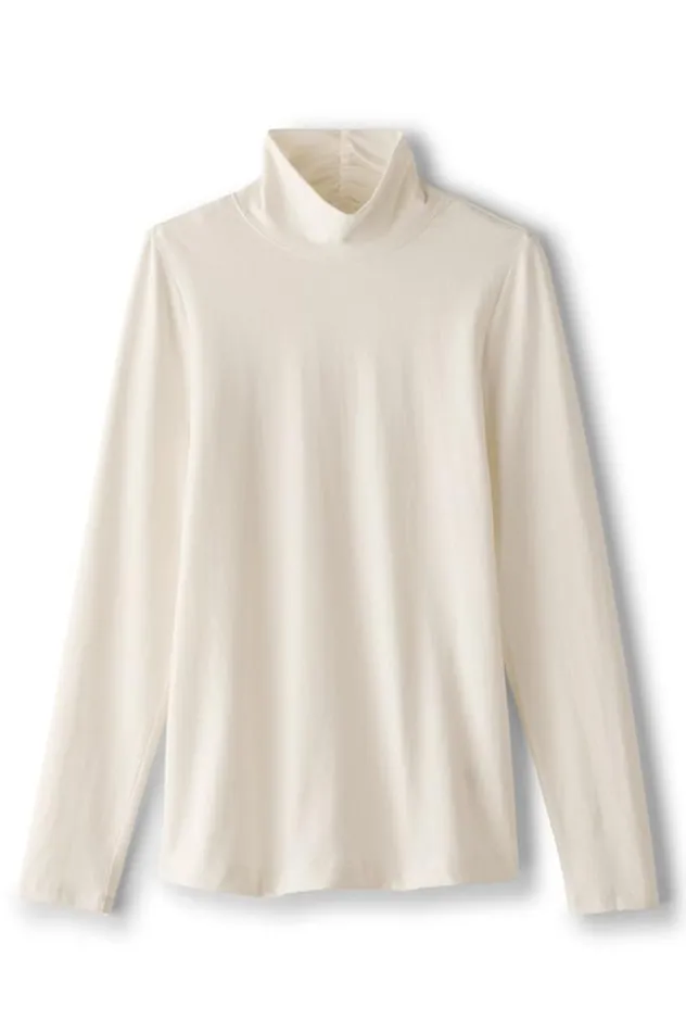 Women Sandie Knit Turtleneck Rosebud Soft Surroundings Tops Women Sandie Knit Turtleneck Rosebud Soft Surroundings Tops