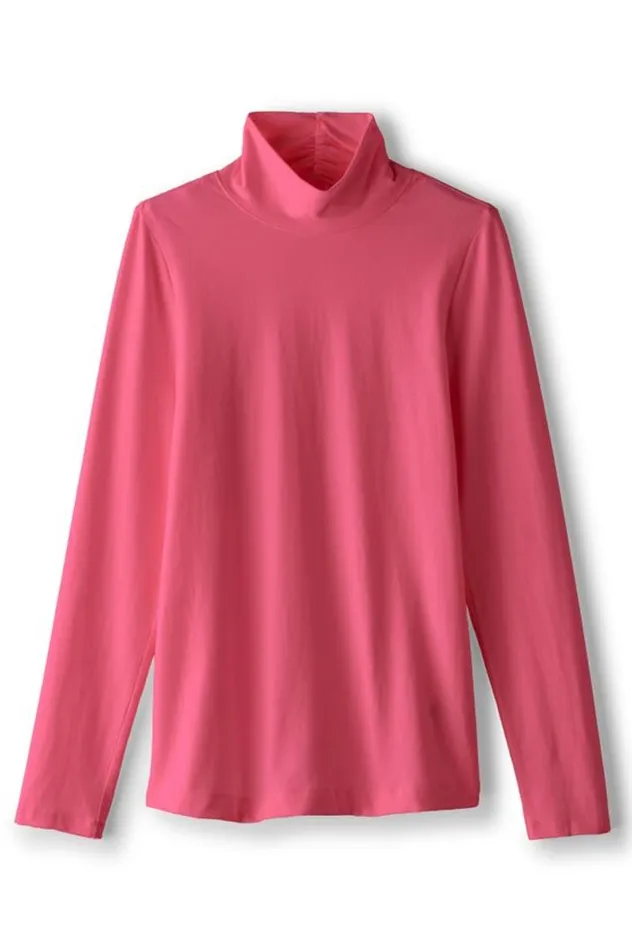 Women Sandie Knit Turtleneck Rosebud Soft Surroundings Tops Women Sandie Knit Turtleneck Rosebud Soft Surroundings Tops