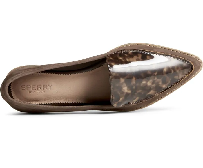 Women Saybrook Tortoise Leather Loafer Brown Sperry Flats and Loafers Women Saybrook Tortoise Leather Loafer Brown Sperry Flats and Loafers