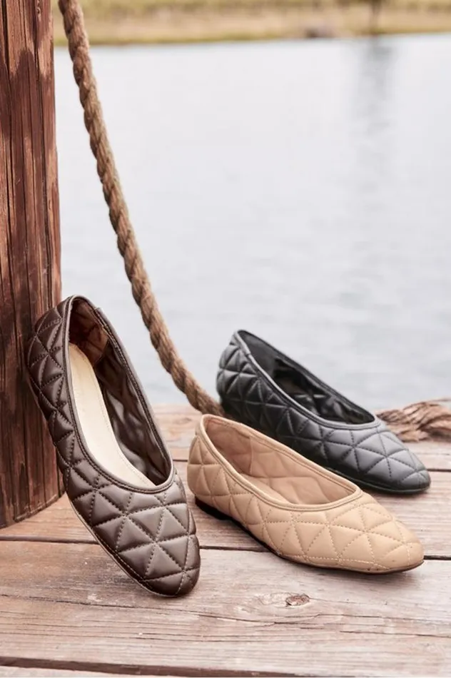 Women Schutz Arissa Quilted Ballet Flat Black Soft Surroundings Shoes Women Schutz Arissa Quilted Ballet Flat Black Soft Surroundings Shoes