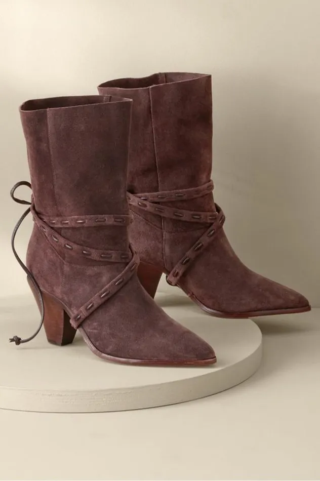 Women Schutz Portia Belted Bootie Honey Peach Soft Surroundings Shoes Women Schutz Portia Belted Bootie Honey Peach Soft Surroundings Shoes
