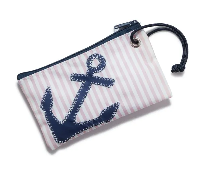 Women Sea Bags Seersucker Wristlet Pink Sperry Bags