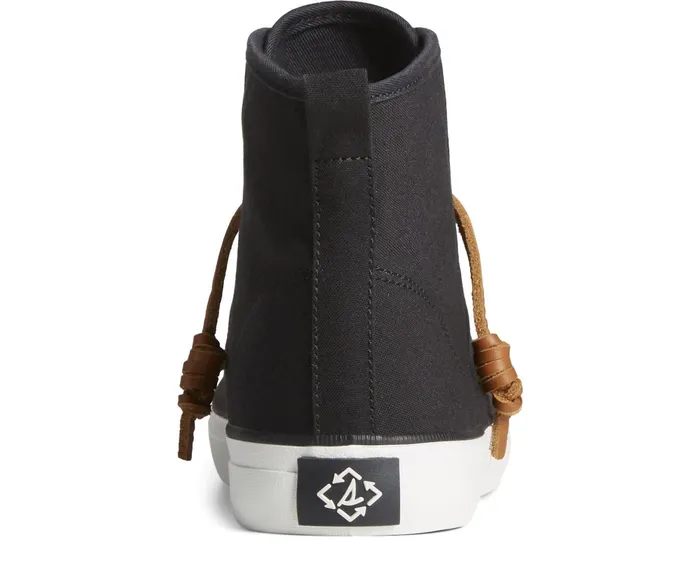 Women SeaCycled Crest High Top Sneaker Black Sperry Sneakers Women SeaCycled Crest High Top Sneaker Black Sperry Sneakers