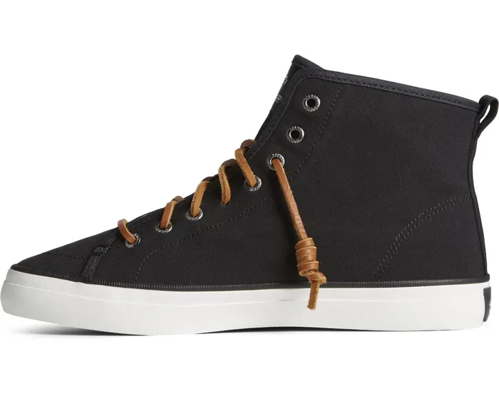 Women SeaCycled Crest High Top Sneaker Black Sperry Sneakers Women SeaCycled Crest High Top Sneaker Black Sperry Sneakers